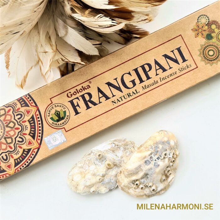 Frangipani - naturliga rökelsepinnar
