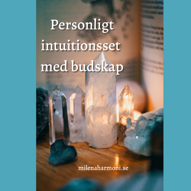 Personligt intuitionsset med budskap