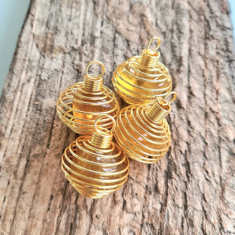 spiralhänge med gul fluorit