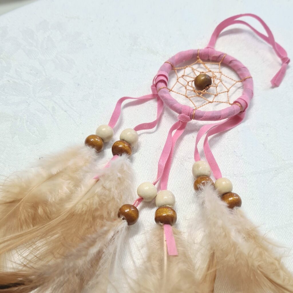 Drömfångare mini rosa