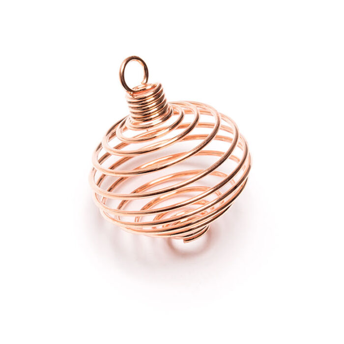 spiral kopparfärgad